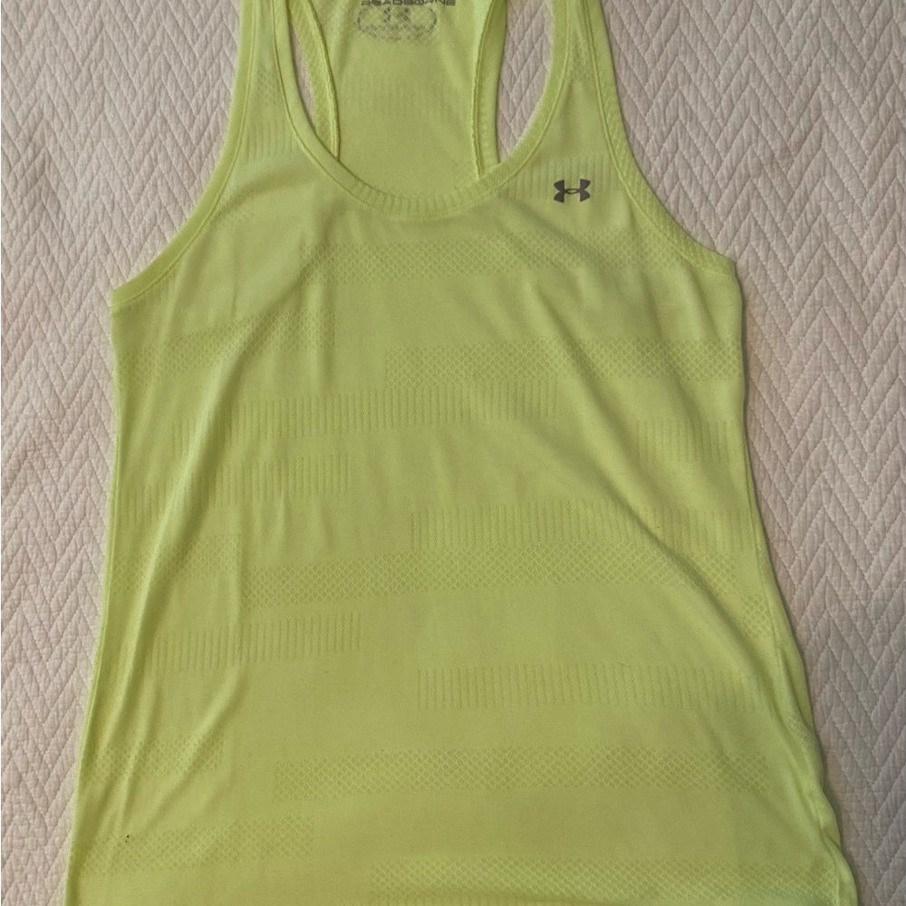 Under Armour Women's Yellow Tank Top